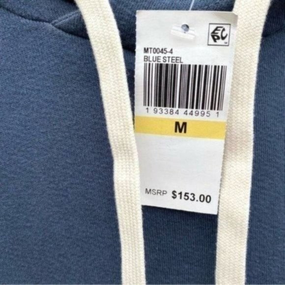 Monrow Mens Ombré Pullover Hoodie New - Picture 4 of 7